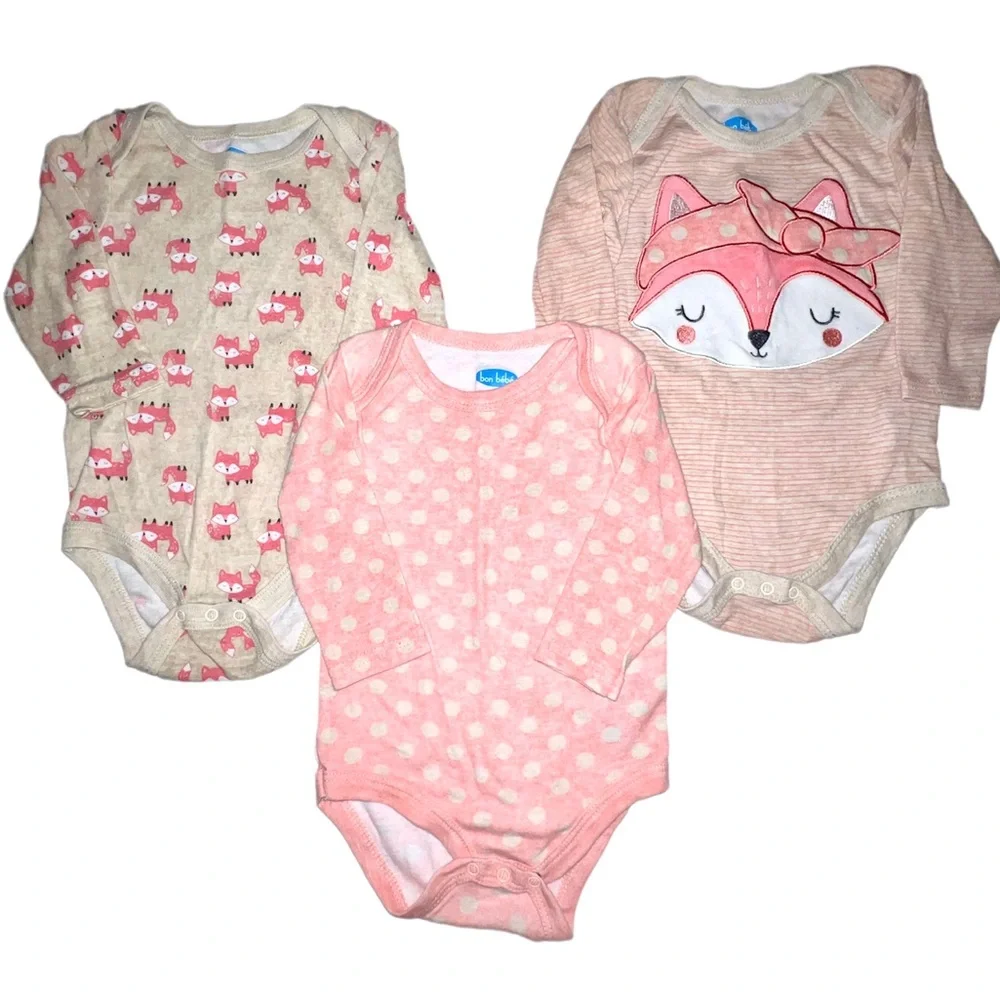 🎀3/$23🎀 Fox Onesie Bundle